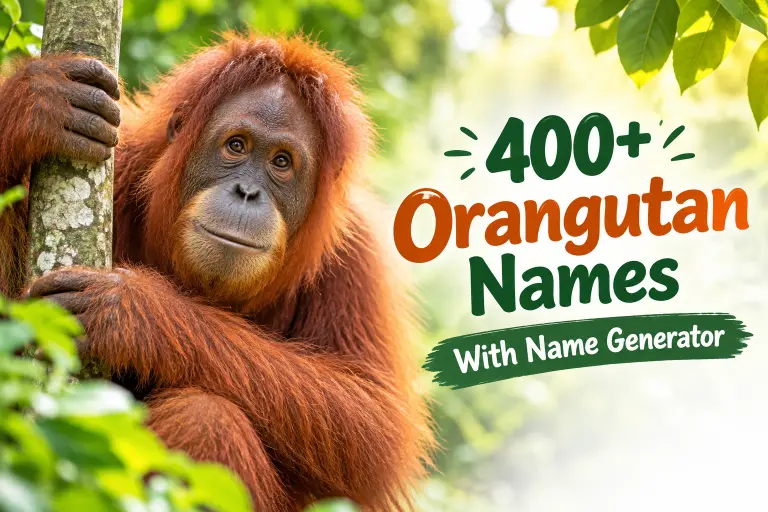 Orangutan Names With Name Generator