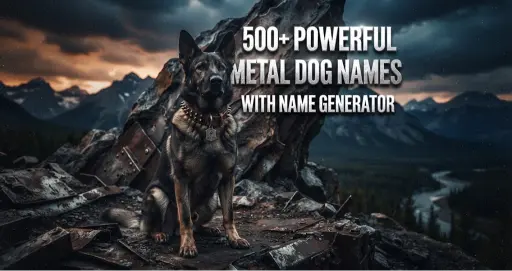 Powerful Metal Dog Names With Name Generator