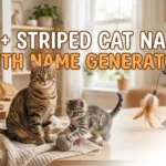Striped Cat Names With Name Generator