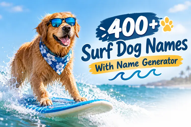Surf Dog Names With Name Generator
