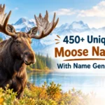 Unique Moose Names With Name Generator